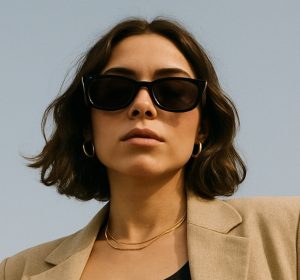 Stylish fashion icon influencer